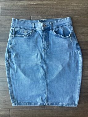 Lee Light Blue Denim Skirt